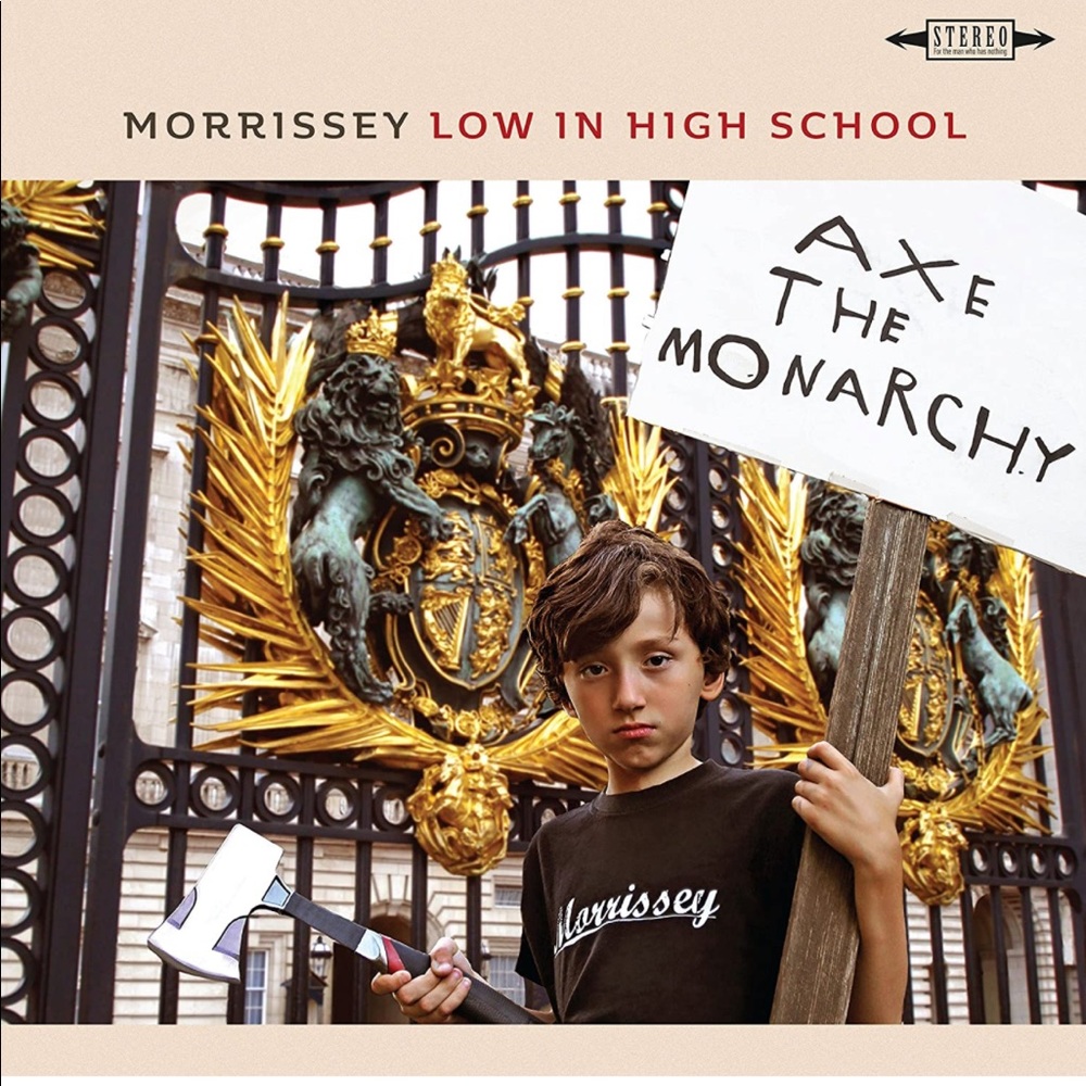 Morrissey Low in High School Clear Vinyl